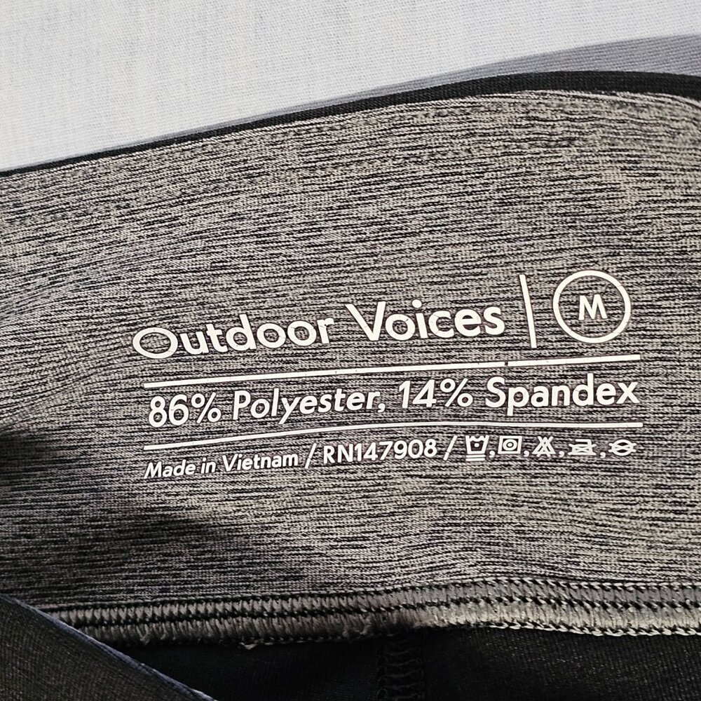Outdoor Voices Springs 7/8 Leggings Tricolor Size Medium - Picture 4 of 10